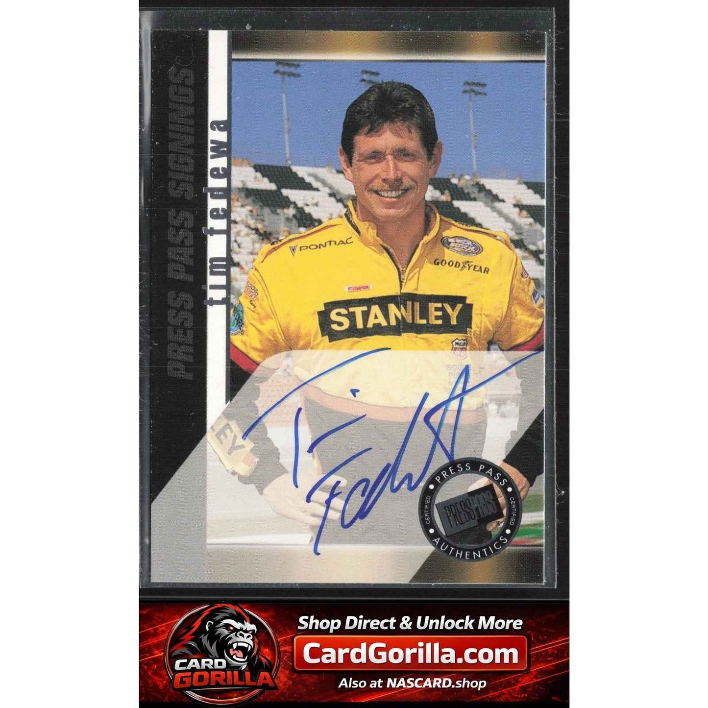 2000 Press Pass #NNO Tim Fedewa Signings