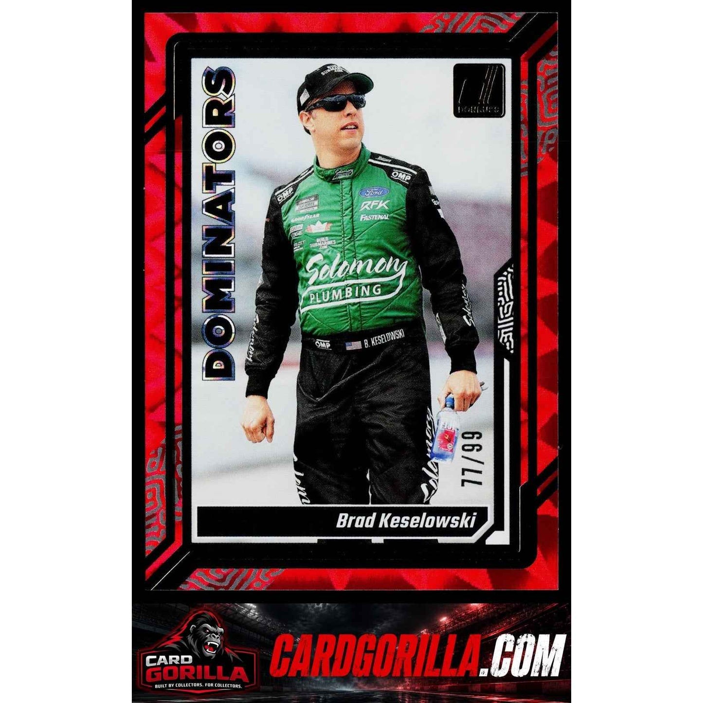 2024 Donruss #17 Brad Keselowski Dominators Red Xplosion #/99