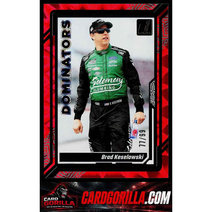 2024 Donruss #17 Brad Keselowski Dominators Red Xplosion #/99