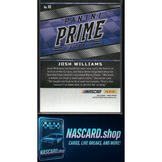 2023 Panini Prime #40 Josh Williams #/49