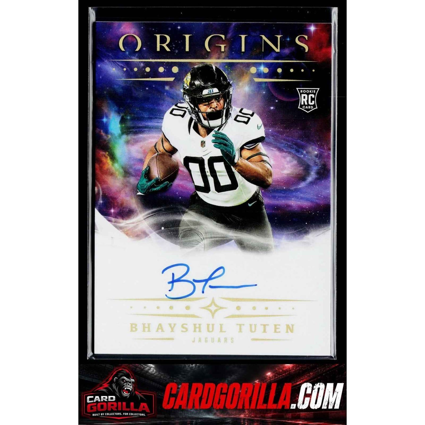 2025 Panini Origins #RA-BTU Bhayshul Tuten Rookie Autographs RC