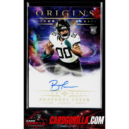 2025 Panini Origins #RA-BTU Bhayshul Tuten Rookie Autographs RC