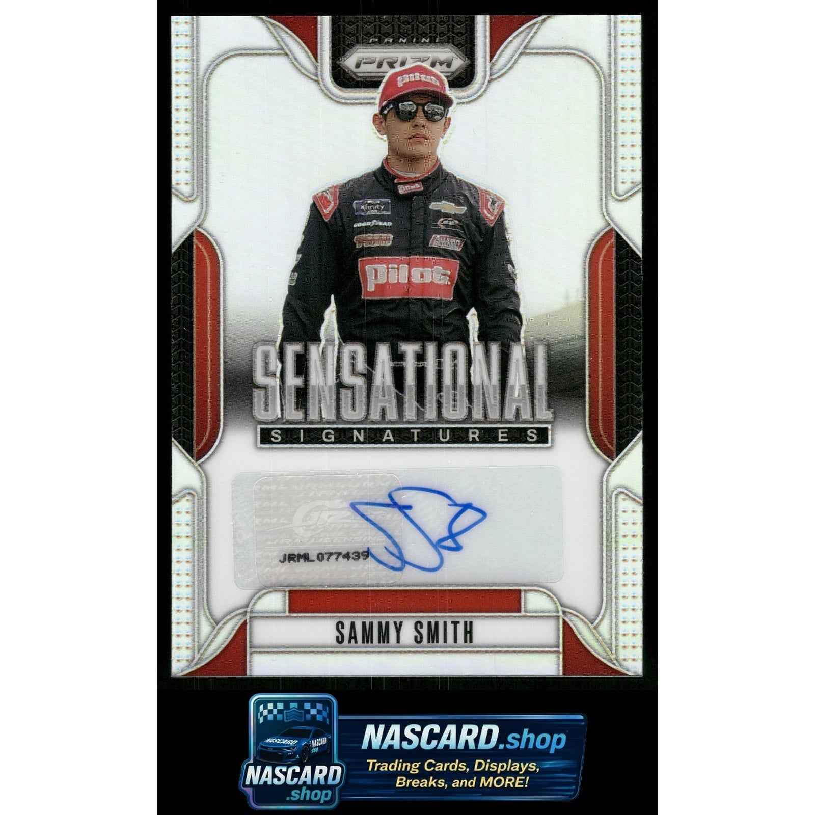 2025 Panini Prizm #SS-SSM Sammy Smith Sensational Signatures