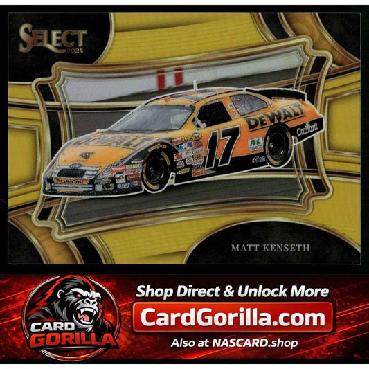 2024 Panini Select #182 Matt Kenseth Gold Prizms #/10