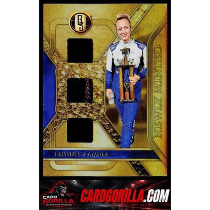 2023 Panini Chronicles Brittney Zamora Gold Standard Newly Minted Memorabilia