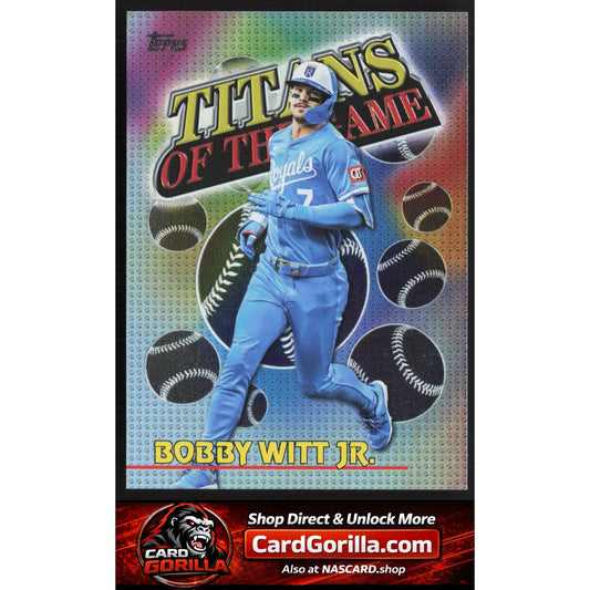 2026 Topps #TOG-16 Bobby Witt Jr. Titans of the Game
