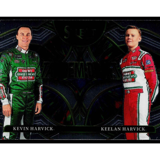 2026 Panini Select #7 Kevin Harvick / Keelan Harvick Tandem Draft