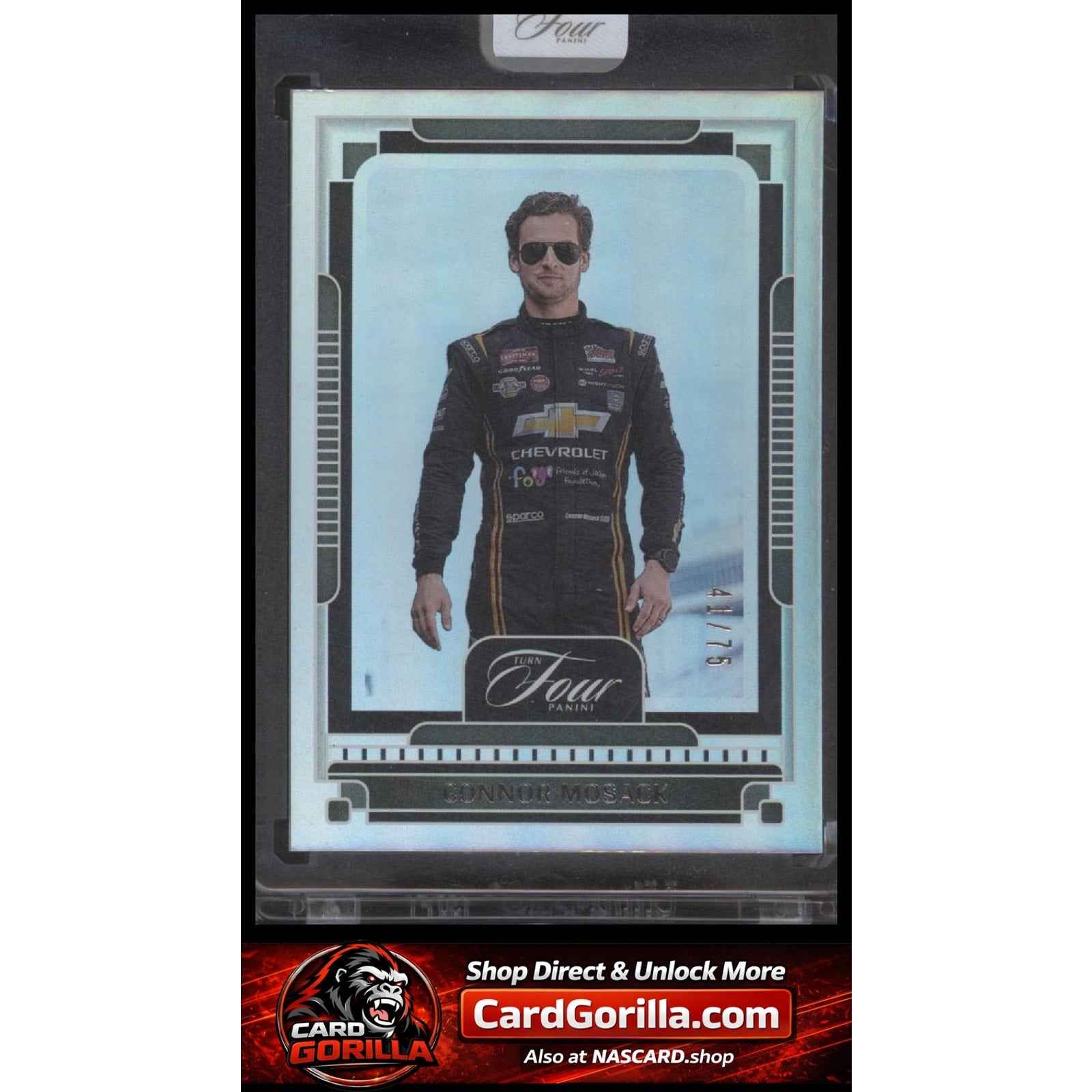 2025 Panini Turn Four #96 Connor Mosack #/75