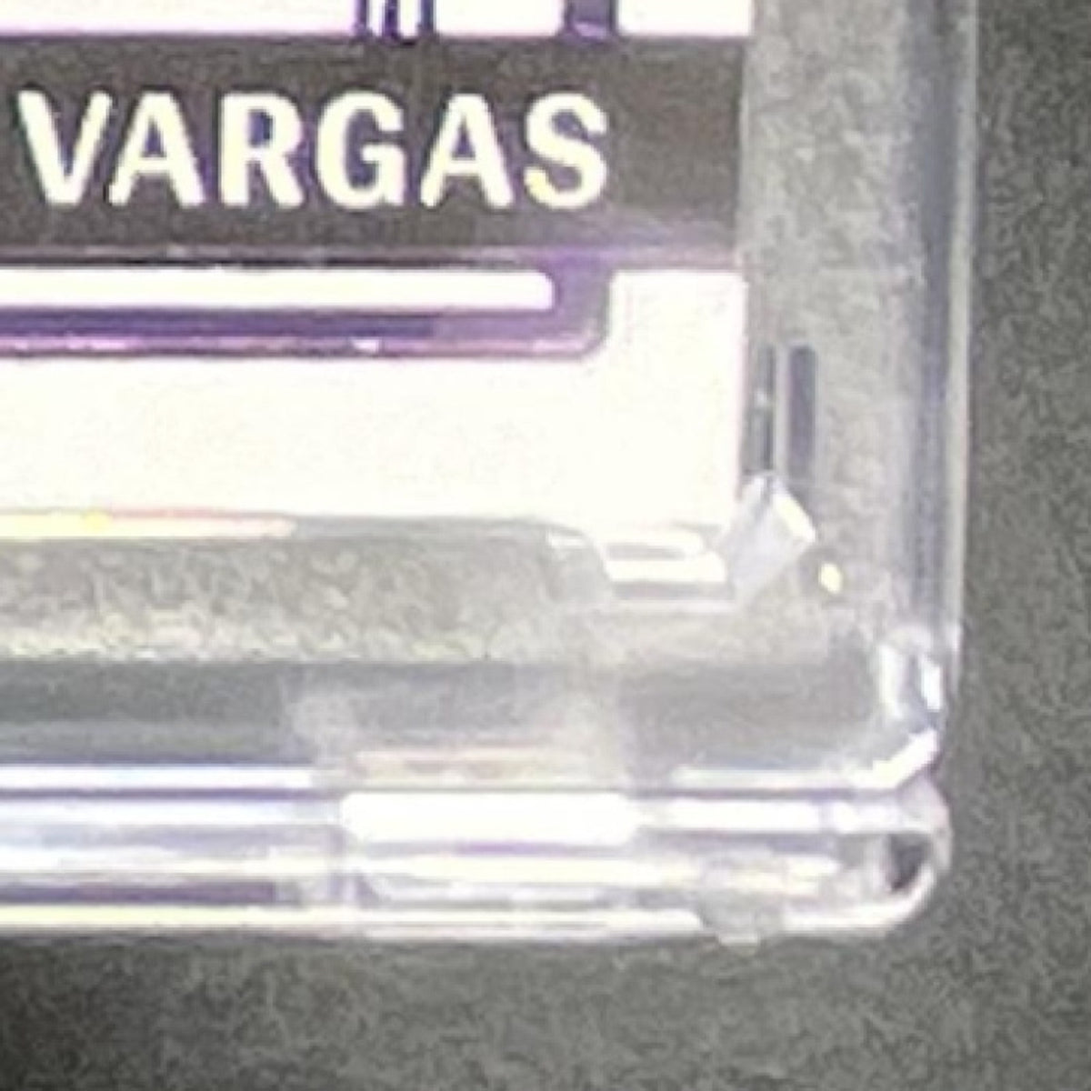 2026 Panini Turn Four Racing Ryan Vargas Center Stage Signatures Purple /25