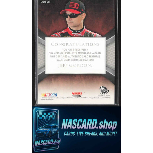 2015 Press Pass Cup Chase #CCM-JG Jeff Gordon Championship Caliber #/50