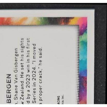 2024 Panini Prizm Shane Van Gisbergen #6 Color Blast
