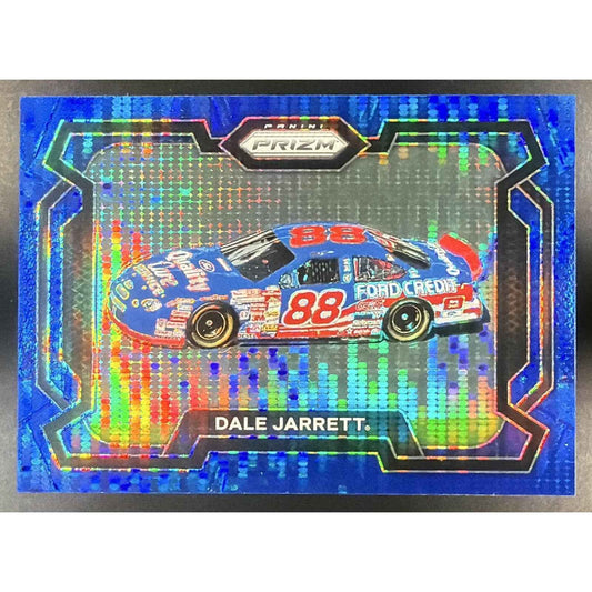 2024 Panini Prizm Dale Jarrett #89 Blue Pulsar Prizms 6/75