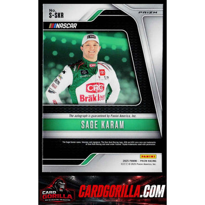 2025 Panini Prizm #S-SKR Sage Karam Scripts
