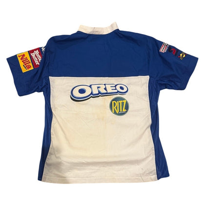Race-Used Dale Earnhardt Jr. Oreo / Ritz NASCAR Busch Series Crew Shirt & Pants