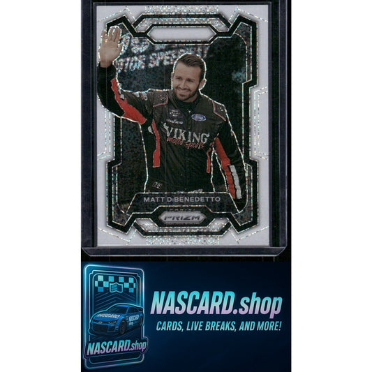 2024 Panini Prizm #52 Matt DiBenedetto White Sparkle