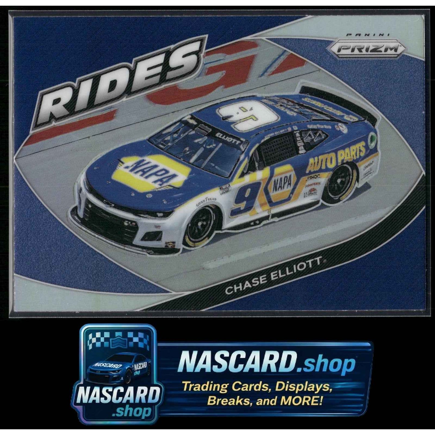 2022 Panini Prizm #61 Chase Elliott Blue Prizm