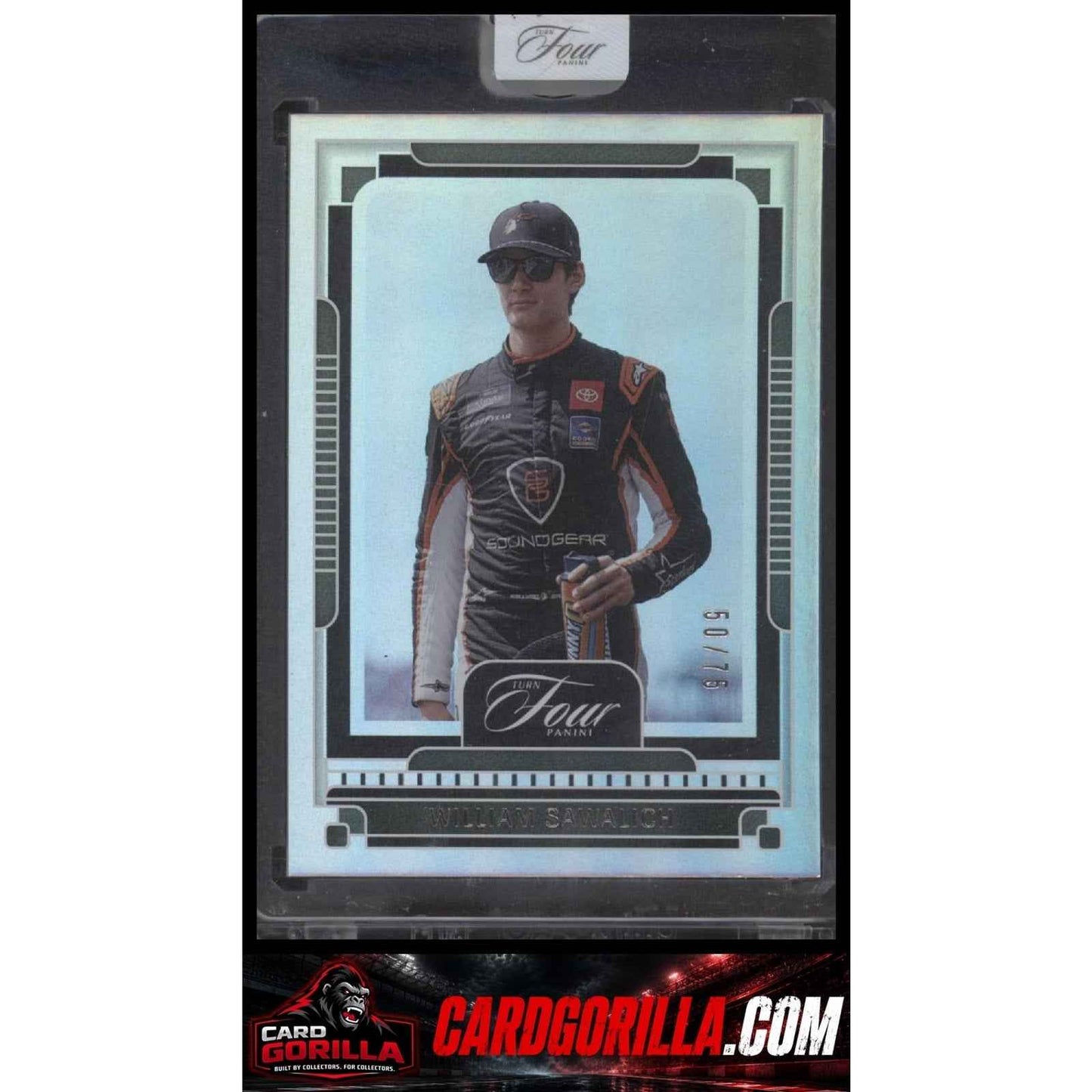 2025 Panini Turn Four #97 William Sawalich #/75