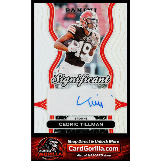 2024 Panini Prizm #SS-CTN Cedric Tillman Significant Signatures