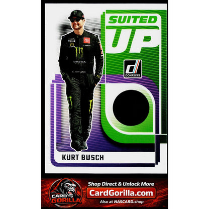2025 Donruss #SU-KUB Kurt Busch Suited Up Swatches
