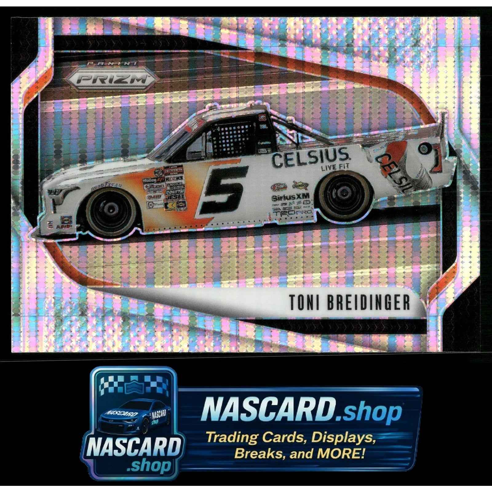 2025 Panini Prizm #110 Toni Breidinger Pulsar #/299