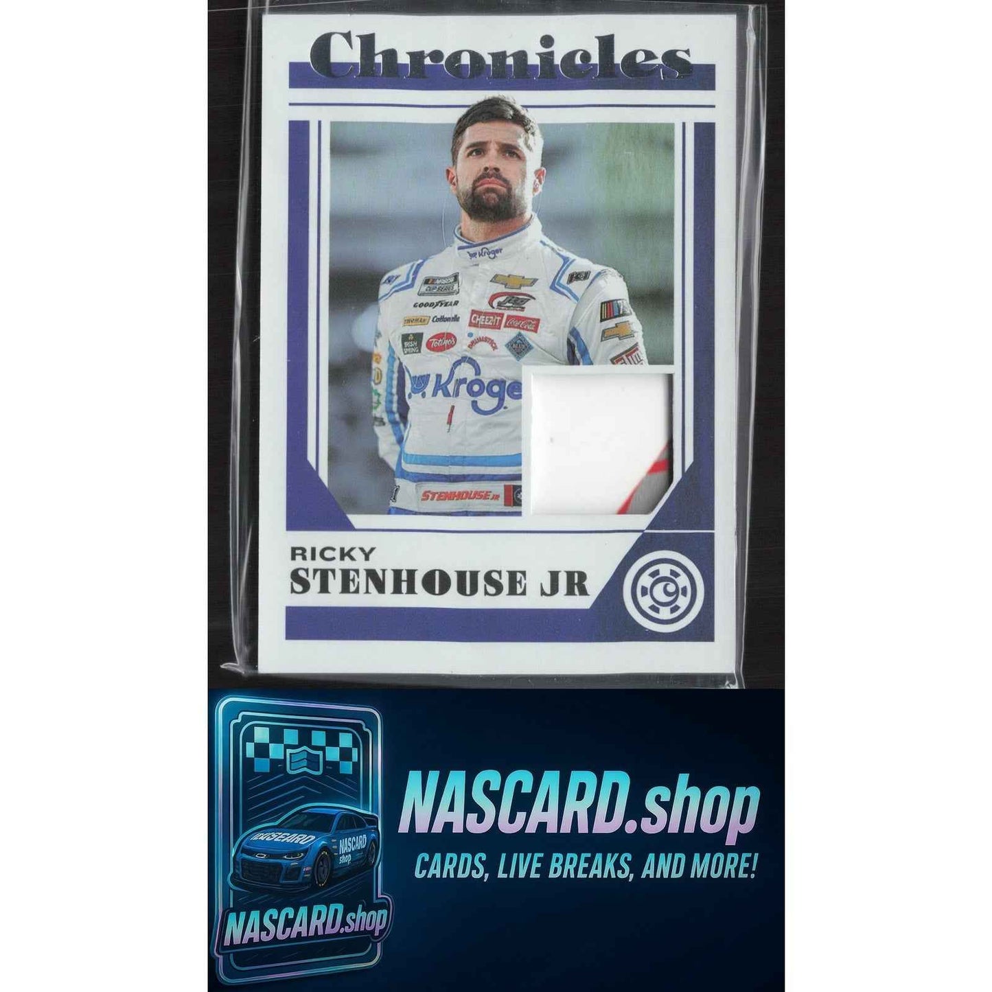 2023 Panini Chronicles #CS-RS Ricky Stenhouse Jr. Chronicles Swatches