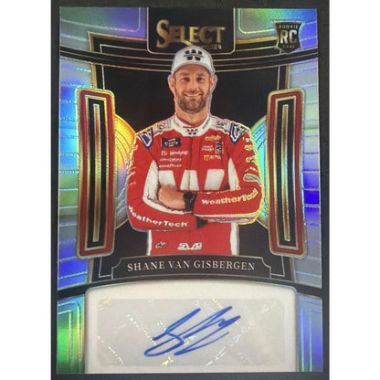 2024 Panini Select Nascar Shane Van Gisbergen #S-SVG Signatures Auto