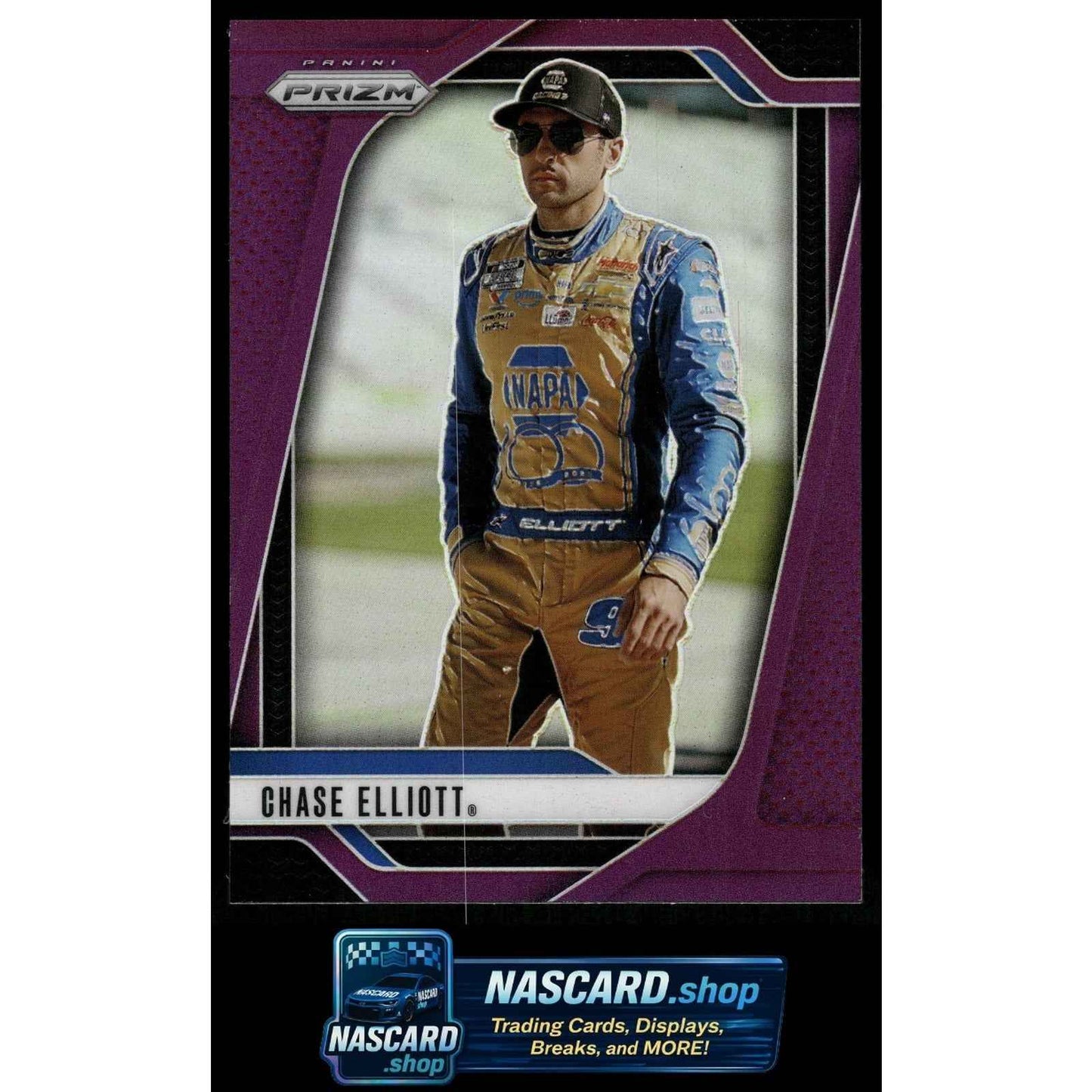 2025 Panini Prizm #43 Chase Elliott Purple #/99