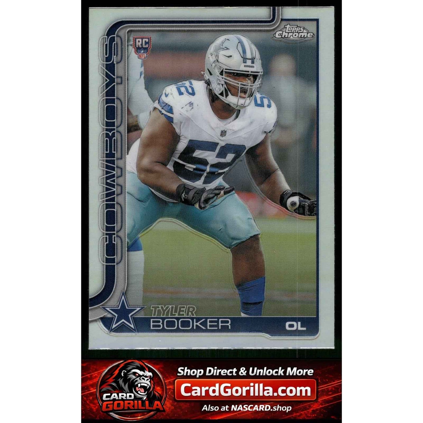 2025 Topps Chrome #381 Tyler Booker Refractor RC