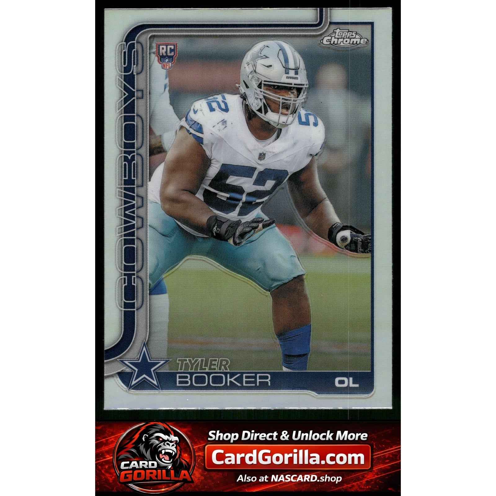 2025 Topps Chrome #381 Tyler Booker Refractor RC