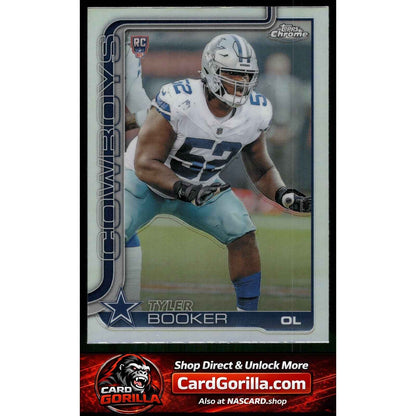 2025 Topps Chrome #381 Tyler Booker Refractor RC