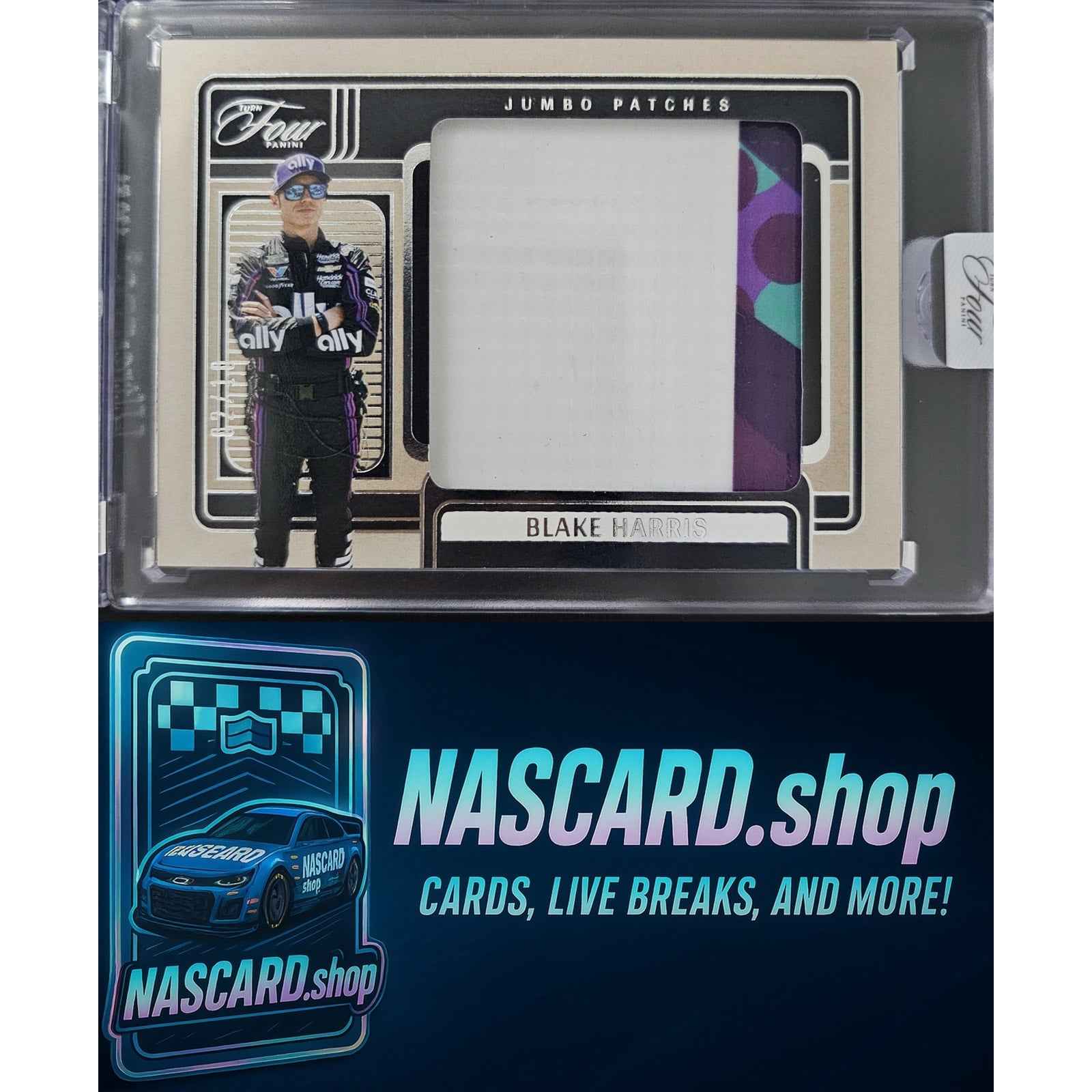 2025 Panini Turn Four #JP-BHS Blake Harris Jumbo Patches #/10