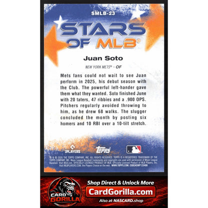 2026 Topps #SMLB-23 Juan Soto Stars of MLB