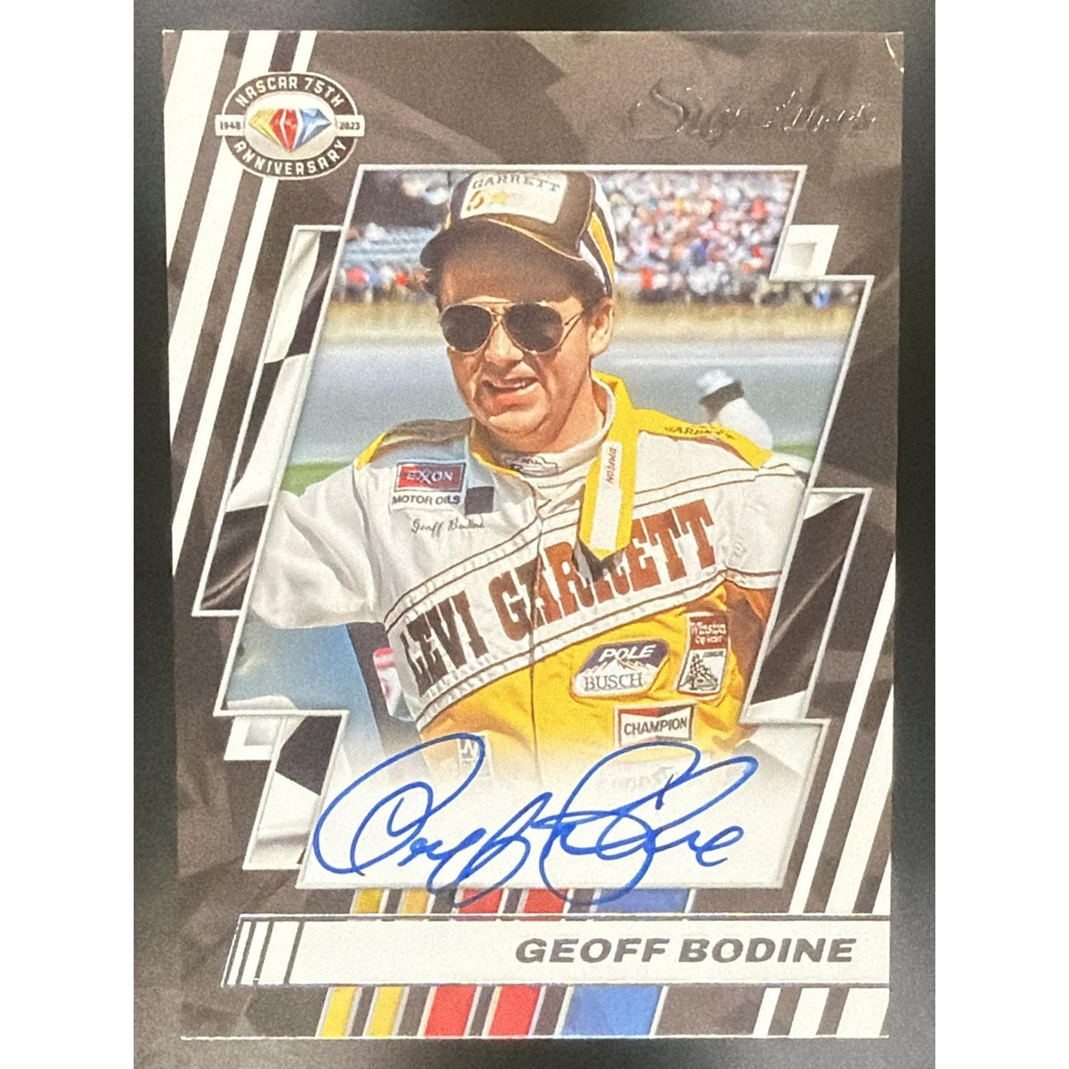 2026 Panini Donruss NASCAR Racing Geoff Bodine 75th Anniversary Signatures Auto