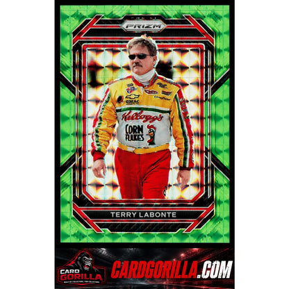 2023 Panini Prizm #48 Terry Labonte Reactive Green #/249