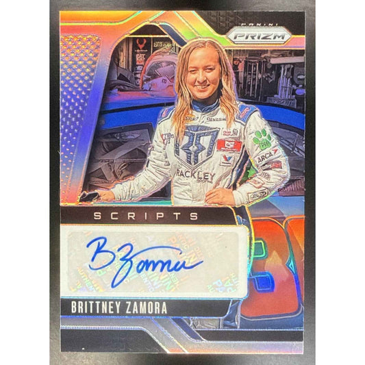 2024 Panini Prizm Brittney Zamora #S-BZA Scripts Auto