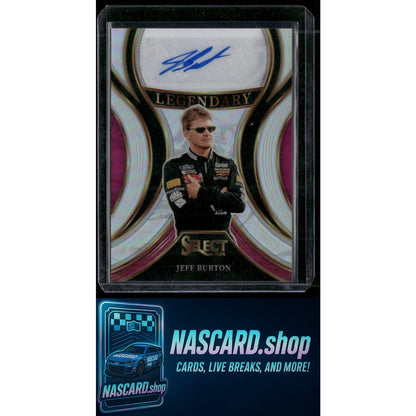 2024 Panini Select #LS-JBT Jeff Burton Legendary Signatures - NASCARD.shop