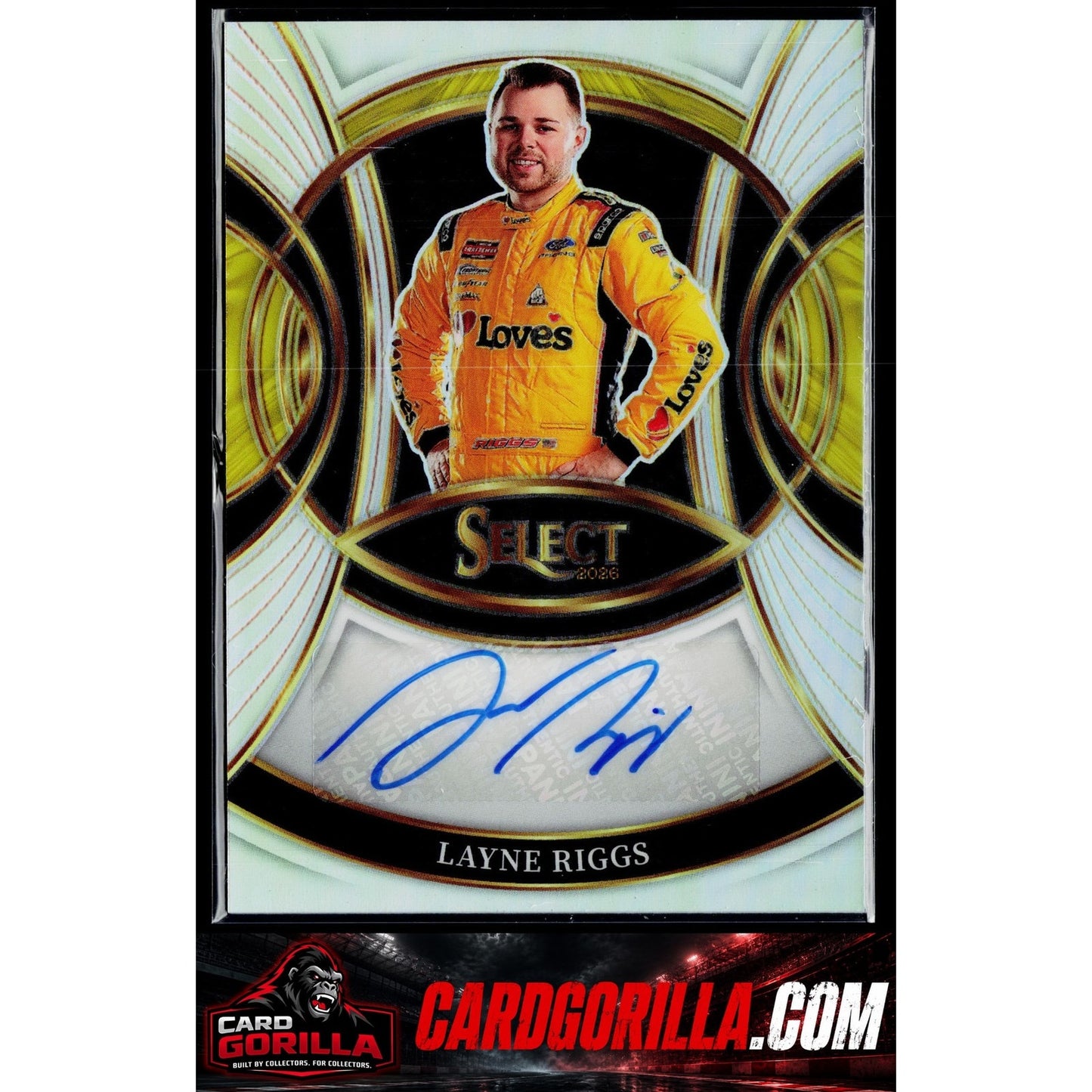 2026 Panini Select Racing #S-LRS Layne Riggs Signatures