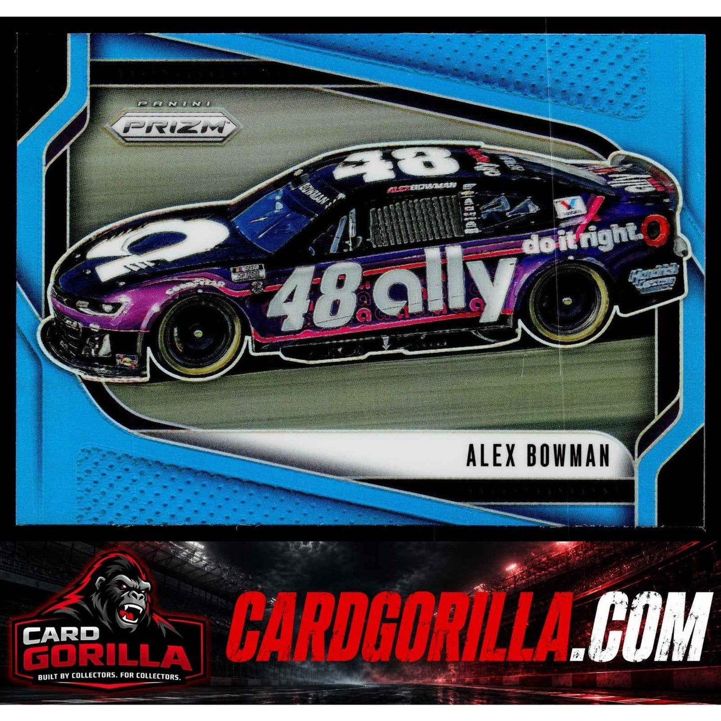 2025 Panini Prizm #137 Alex Bowman Carolina Blue #/49