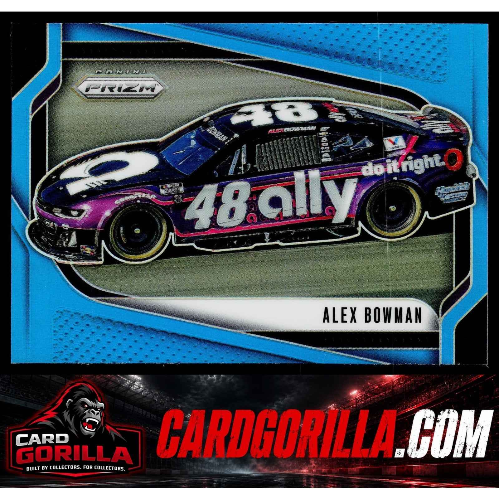 2025 Panini Prizm #137 Alex Bowman Carolina Blue #/49