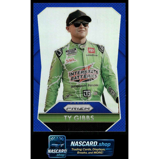 2025 Panini Prizm #168 Ty Gibbs Blue #/199
