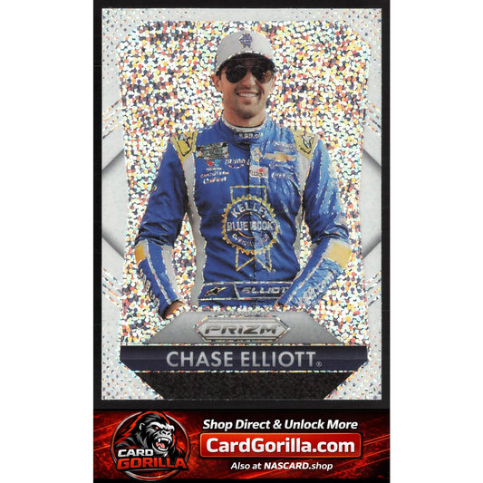 2025 Panini Prizm #159 Chase Elliott White Sparkle