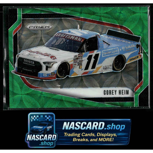 2025 Panini Prizm #115 Corey Heim Green Scope #/149