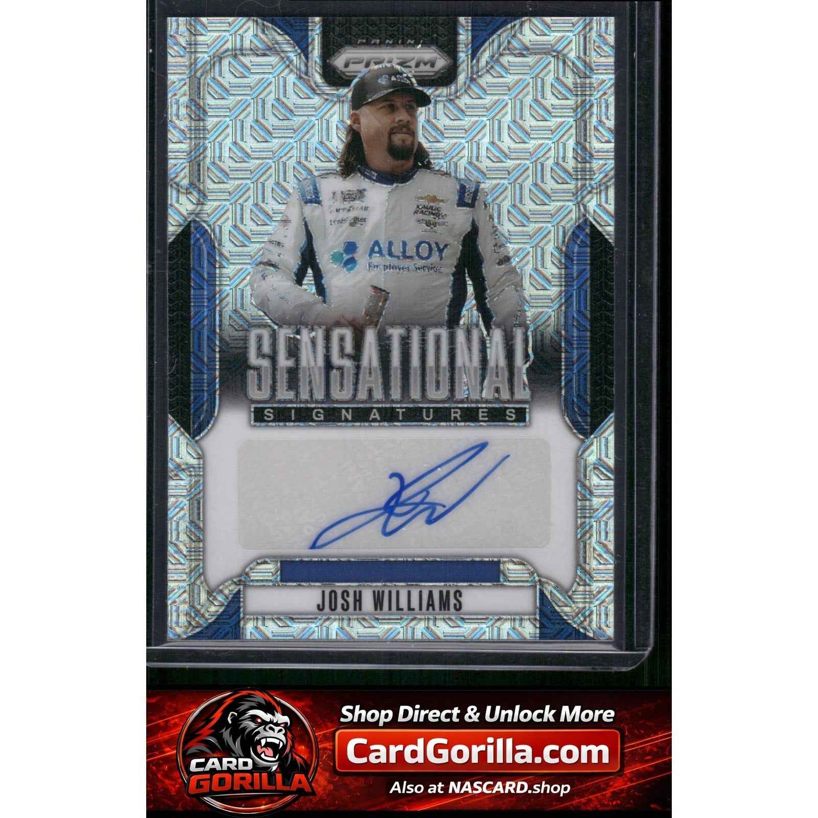 2025 Panini Prizm #SS-JWS Josh Williams Sensational Signatures Mojo #/25