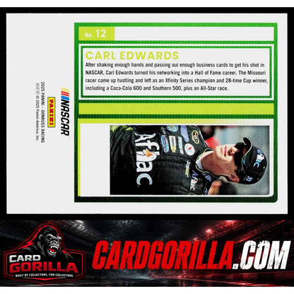 2025 Donruss #12 Carl Edwards Gold #/10