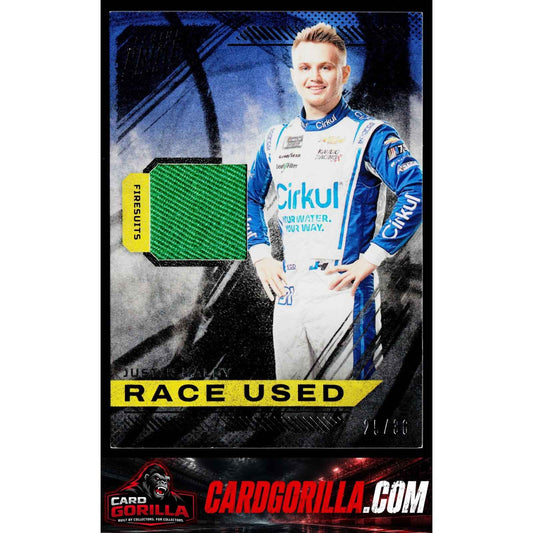 2023 Panini Prime #RU-JHA Justin Haley Race Used Firesuits #/36