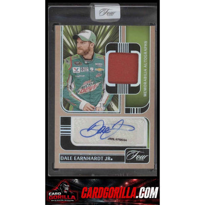 2025 Panini Turn Four Dale Earnhardt Jr. Memorabilia Autographs Holo Silver #/75