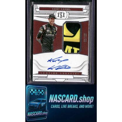 2023 Panini National Treasures #LL-KKN Kasey Kahne Lasting Legacies - NASCARD.shop