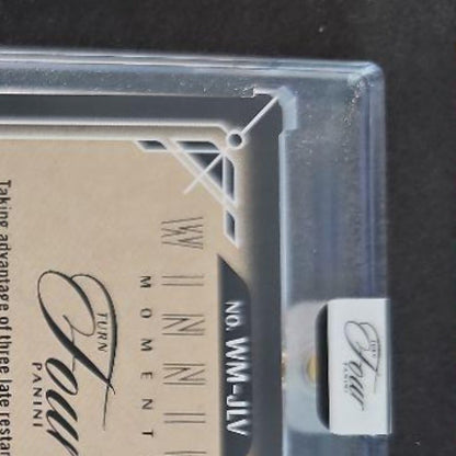 2026 Panini Turn Four Racing Jesse Love #18 Winning Moments Black FOTL /6 Auto