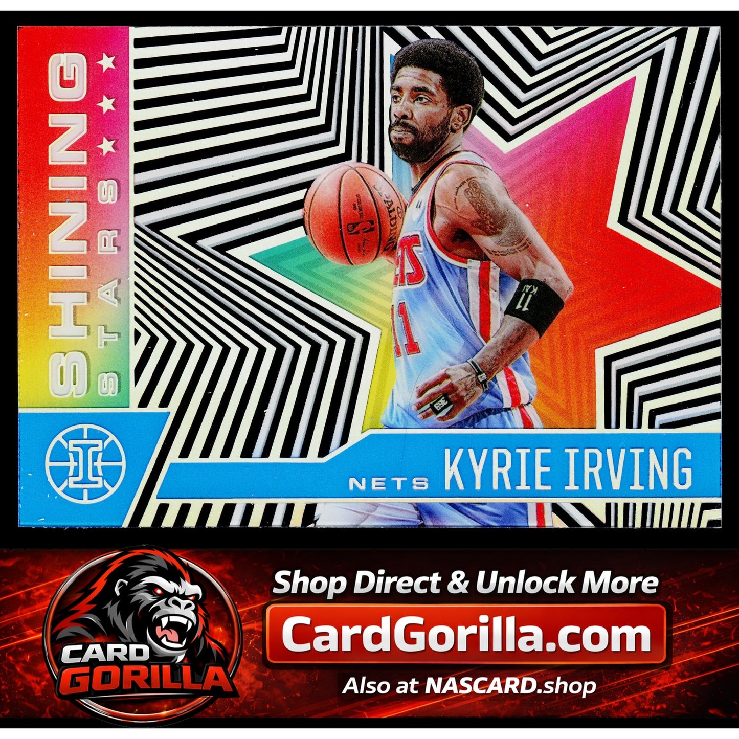 2020-21 Panini Illusions #15 Kyrie Irving Shining Stars