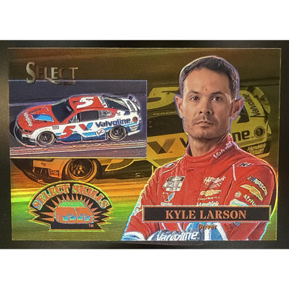 2026 Panini Select NASCAR Kyle Larson #8 Skills Gold Prizms 7/10